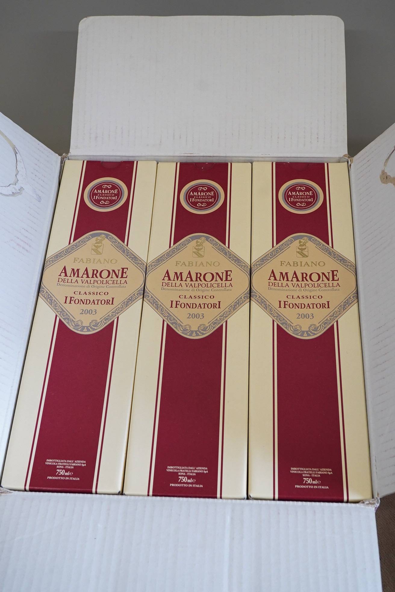 Fabiano, Amarone della Valpolicella Classico I Fondatori, 2003